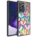 Samsung Galaxy Note 20 Ultra Kılıf Aynalı Desenli Kamera Korumalı Parlak Mirror Kapak