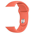 Apple Watch 42/44/45/46/49mm M/L Beden Kordon Silikon Spor Kordon 1 2 3 4 5 6 SE 7 8 Ultra