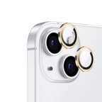 Apple iPhone 15 Kolay Takılabilen Premium Safir Kamera Lens Koruyucu CL-12