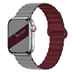 Samsung Galaxy Watch 4 5 6 7 FE 40 40 44 Classic 42 43 46 47 mm Kordon Double Color Magnetic Strap BH52