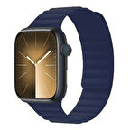 Apple Watch 42/44/45/46/49mm Kordon FineWoven İnce Dokuma Manyetik Baklalı 2/3/4/5/6/se/7/8/9/10/ultra