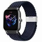 Xiaomi Redmi Watch 5 Active/Lite Amazfit GTR 2E 47mm Pace 1/2 Kordon Metal Klipsli Flexi Örgü