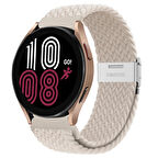 Huawei Watch GT GT2 GT3 GT4 42mm/Honor Magic 2 Kordon Metal Klipsli Flexi Örgü