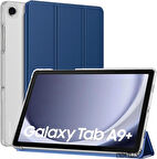 Samsung Galaxy Tab A9 Plus X210 X213 X215 X217 Kılıf PU Deri Smart Standlı Case