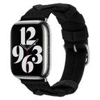 Apple Watch 10 42mm - 38/40/41mm Bridon BalıkSırtı Örgü Tasarımlı Kordon 97