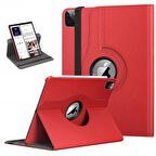 Apple iPad Pro 13inç M4 2024 Kılıf 360 Dönebilen Standlı Case A2925 A2926 A3007