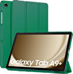 Samsung Galaxy Tab A9 Plus X210 X213 X215 X217 Kılıf PU Deri Smart Standlı Case
