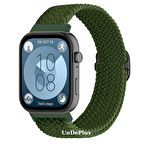 MobaxAksesuar Huawei Watch Fit 4/Fit 4 Pro/Fit 3 Kordon Örgü Tokalı Kordon (Fit/Fit2 Uyumlu Değildir)