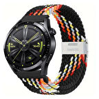 Huawei Watch 3 GT GT2 GT2e GT3 GT4 GT5 Pro 46mm Ultimate SE Elite Kordon Metal Klipsli Flexi Örgü