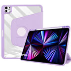 Apple iPad Pro 11 1. 2. Nesil Kılıf Termik Kalem Bölmeli Dönebilen Standlı Kılıf Smart A2228-30-31 A2068-13 A1980-34-79