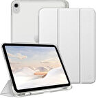 Apple iPad 11.Nesil A16 11inç/10.Nesil 10.9inç Kılıf Flip Cover Kalem Bölmeli PC Case
