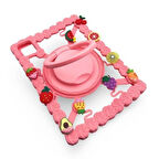 9-10-11inç Hometech Vorcom Casper Alcatel Amazon Tüm Tabletlere Uyumlu Mevye Desenli Çocuk Kılıfı