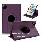 Xiaomi Redmi Pad SE 8.7inç Kılıf 360 Dönebilen Standlı Case (RedmiPad SE 11inçDeğildir)