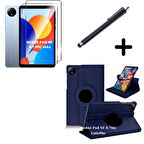 Xiaomi Redmi Pad SE 8.7inç Kılıf Dönen Tablet Kilifi Ekran Koruyucu+Kalem (RedmiPad SE 11inç Değildir)