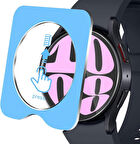 Samsung Galaxy Watch 4 44mm Kolay Uygulama Aparatlı Cam Ekran Koruyucu 01