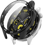 Huawei Watch GT 5 Pro 46mm Sert PC Kasa ve Ekran Koruyucu Sport Watch (42/41mm Değildir)