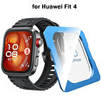 Huawei Watch Fit 4 Kolay Uygulama Aparatlı Cam Ekran Koruyucu