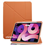 Apple iPad Pro 11 2. Nesil Kılıf Kalem Bölmeli Trifolding Case A2228 A2068 A2230 A2231