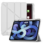 Apple iPad Air 4 10.9 Kılıf Kalem Bölmeli Trifolding Case A2072 A2316 A2324 A2325