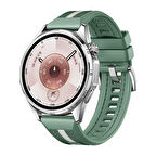 Huawei Watch GT 6/5/4/3/2 Pro 46mm Ultimate SE Elite Kordon Lansman Kumaş Dikişli Silikon 102