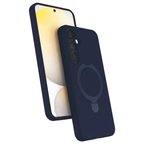 Samsung Galaxy A16 5G Kılıf Slikon M-safe Şarj Uyumlu Silikon Standlı Regal Kapak