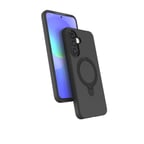 Samsung Galaxy A26 Kılıf Slikon M-safe Şarj Uyumlu Silikon Standlı Regal Kapak
