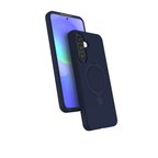 Samsung Galaxy A36 Kılıf Slikon M-safe Şarj Uyumlu Silikon Standlı Regal Kapak