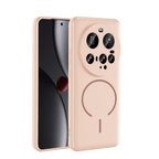 Xiaomi 15 Ultra Kılıf Yumuşak Dokulu M-safe Şarj Özellikli Meta Kapak