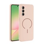 Samsung Galaxy A26 Kılıf Yumuşak Dokulu M-safe Şarj Özellikli Meta Kapak
