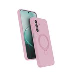 Samsung Galaxy A27 Kılıf M-safe Şarj Özellikli Standlı Silikon Samara Kapak