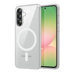 Newface Samsung Galaxy A37 5G Kılıf M-Safe Şarj Özellikli Ultra İnce Sert PC Uyumlu Açık Combo Kapak