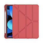 Samsung Galaxy Tab S7 T870 T875 T877 Kılıf Kalem Bölmeli Trifolding Case