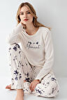 Kadın Mevsimlik Pijama Takım, %50 modal %50 pamuk