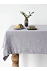 Açık Gri Masa Örtüsü 150x180 cm