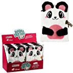 Peluş Hatıra Defteri Kilitli Panda