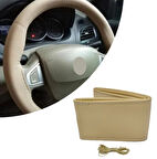 LEADER DİREKSİYON KILIFI BEJ 100 CM