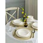 PİERRE CARDİN SWAN GOLD 24 PARÇA YEMEK TAKIMI 