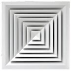 22,5X22,5 Kare Anemostad Menfez Dampersiz