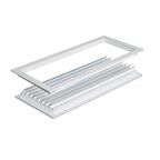 40X40 Alüminyum Kapı Transfer Menfez