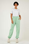 Paçası Lastikli Eşofman Altı Mint