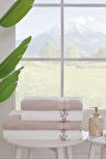 Özdilek Jardin Havlu Seti Best Set Hamam Takımı Krem-Bej