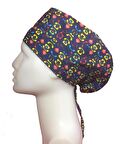 Telefon Desenli Doktor Hemşire Aşçı Cerrahi Bone Hastane Bonesi Bandana M009