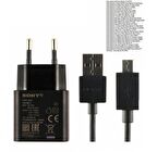 Sony Xperia Z2 D6503 Şarj Aleti ve Data Kablosu UCH10 Micro USB