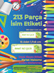 Okul Etiketi Kalem Defter Etiketi, Şirin Dinazor - 213 Adet Opak Sticker