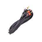 GOLD 2RCA AUX 3.5MM 1.5MT KABLO