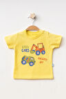Little Cars Baskılı Erkek Bebek Tişört 2009