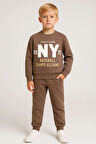 Ny Baskılı Erkek Çocuk Takım 20405