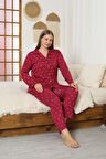 Desenli Kadın Pijama Takımı 3397