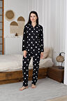 Desenli Kadın Pijama Takımı 3301
