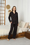 Desenli Kadın Pijama Takımı 3308